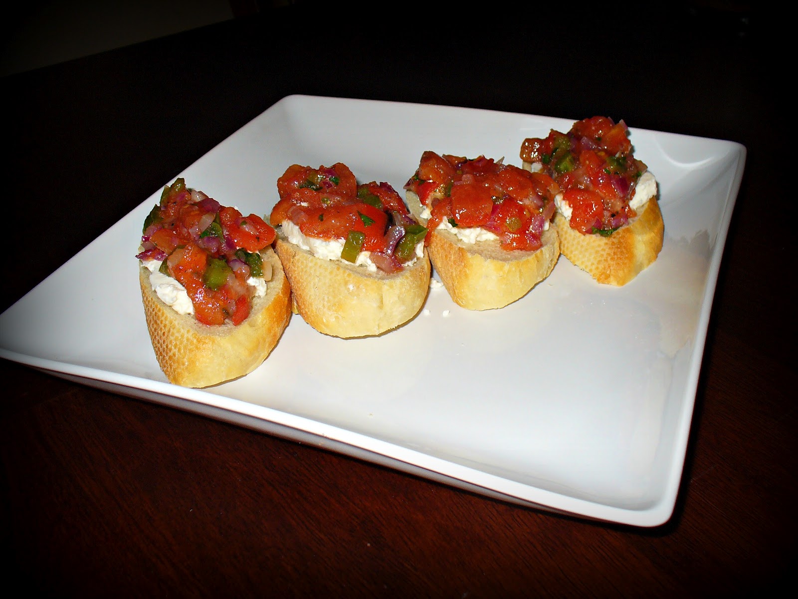 Charred Cajun Bruschetta