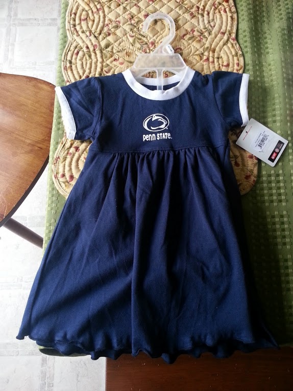 She's a Penn State girl and she needed a dress showing off her pride!